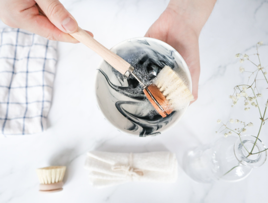 Zero Waste Kitchen Brush Set - Handy Kit